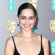 Emilia Clarke attending the 2020 British Academy Film Awards.